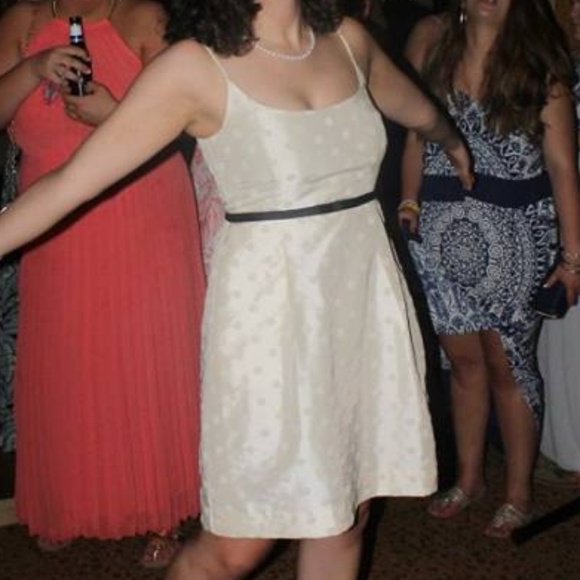 Molly B Silk Cocktail Dress with Bow - Picture 2 of 6